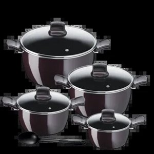 مجموعه ۹ پارچه قابلمه تفال Tefal مدل Resist Intense D5229183
