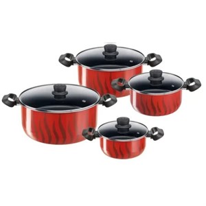 مجموعه 8 پارچه قابلمه بزرگ تفال Tefal مدل Tempo Flamme
