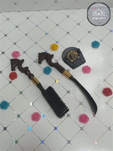 برس و پاشنه کش طرح اسب