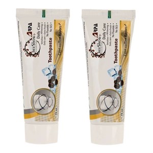 خمیر دندان ضد حساسیت هیشو آرپا مدل cool coffee وزن 75 گرم بسته 2 عددی
