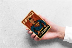 استیکر کارت superman / سوپرمن 