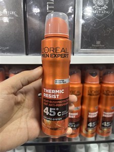 اسپری خوشبوکننده و ضد تعریق مردانه لورآل (L'Oréal Men Expert) مدل بوستد - سیستم سرامیکی، محافظت ۴۸ ساعته۱۵۰ میل