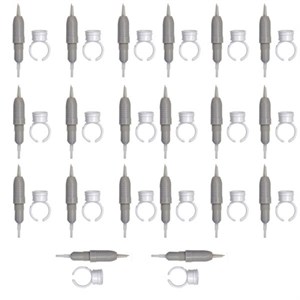 کارتریج میکرونیدلینگ مدل FLAT NEEDLE 3 به همراه تشتک تتو مجموعه 20 عددی