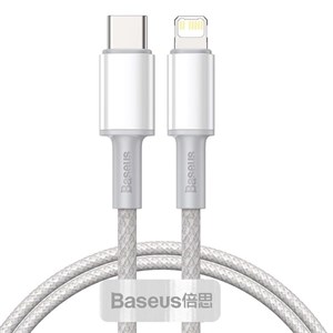 کابل تبدیل USB-C به لایتنینگ باسئوس مدل CATLGD-02 طول 1 متر 