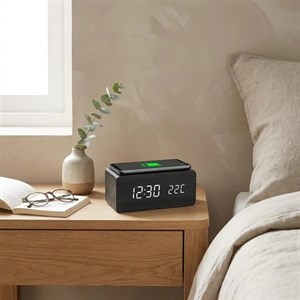ساعت رومیزی دیجیتال مدل ‎LucaSng-W2SLBN-1