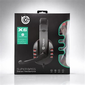 هدست سیمی گیمینگ (SUPER_BASS) مدل X6