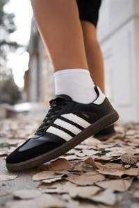 کتونی سامبا مشکی سفیدAdidas Samba Black White
