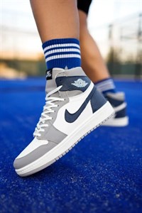 نایک ایر جردن 1 فرنچ بلو ساقدارNike Air Jordan 1 French Blue High