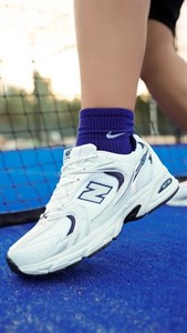 کتونی نیوبالانس 530 سفید سرمه‌ایNew Balance 530 White Navy