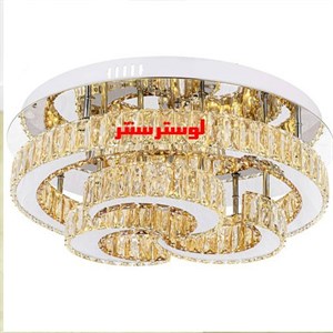 لوستر مدرن سقفی کریستالی 8008