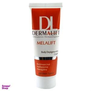 کرم روشن کننده بدن درمالیفت مدل Melalift حجم 50 میلی لیتر