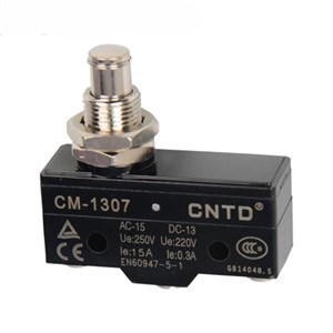لیمیت سوئیچ (میکروسوئیچ) فشاری ساده CNTD CM 1307