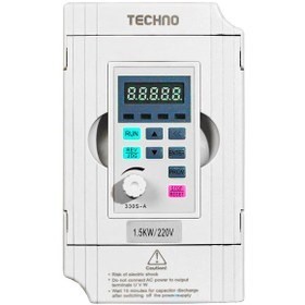 اینورتر اقتصادی ورودی تک فاز 1.5KW تکنو TC100-00150S2