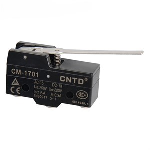لیمیت سوئیچ (میکروسوئیچ) اهرمی ساده بلند CNTD CM 1701