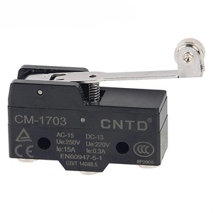 لیمیت سوئیچ (میکروسوئیچ) اهرمی قرقره بلند CNTD CM 1703