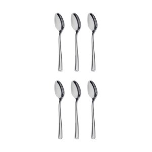 قاشق چای خوری صنایع استیل ایران مدل مودنا بسته 6 عددی