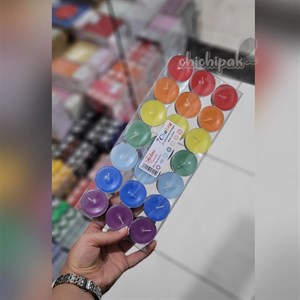 شمع وارمر 7 چاکرا بسته 21 عددی رنگبندی