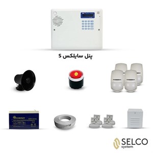 پک دزدگیر سایلکس SG8-S با 4 چشمی پایرونیکس