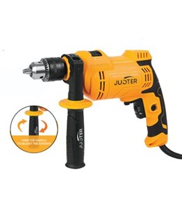دریل برقی چکشی 13 میلیمتر 650 وات جاستر JUSTER مدل J0306 گارانتی یکساله