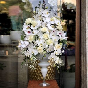 تاج گل برای نمایشگاه، ارسال سریع از فروشگاه اینترنتی