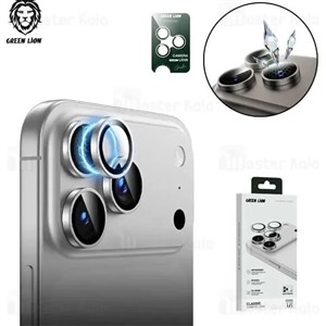 محافظ لنز فلزی دوربین گرین لاین Apple iPhone 17 Pro17 Pro Max Green Lion Classic Camera Lens