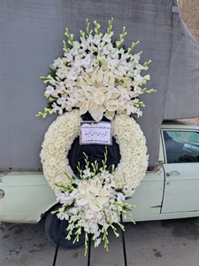 گل فروشی روبروی مسجد حضرت ابوالفضل (ع) شهرزیبا سفارش گل ختم و ترحیم
