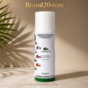 اسپری فلوریدا لاگوست سفید | Florida Lacoste L.12.12 Blanc (اورجینال)