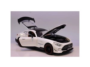 ماشین فلزی مرسدس بنز AMG GTR سفید