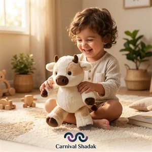 عروسک گاو دونده 30 سانتی مدل 42