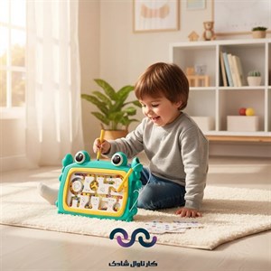 خرید ماز مگنتی طرح خرچنگ مدل MSS-012 | بازی فکری الگودار کودک