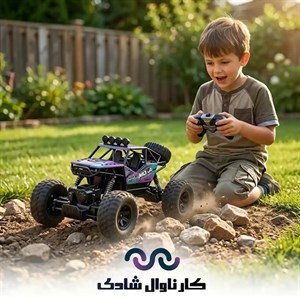 ماشین آفرود کنترلی Rock Explorer مدل 2120 | مقیاس 1:18، بدنه آلیاژی مستحکم، سیستم تعلیق پیشرفته، فرکانس 27MHz