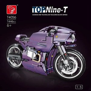 لگو موتور سیکلت حرفه‌ای TOPNine-T مدل T4056 سری تکنینک – ۱۴۴۶ قطعه، مقیاس ۱:۵