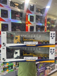 کامیون کفی کنترلی City Turck مدل 67-939 | مقیاس 1:10، شارژی و 4WD 🚛🎮