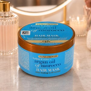 ماسک موی آبرسان و احیاکننده  او جی ایکس حاوی روغن آرگان مراکش اکسترا استرنگث 300 میلی لیتر