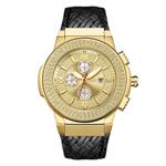 JBW Men's JB-6101 Saxon Stainless Steel Genuine Diamond Watch