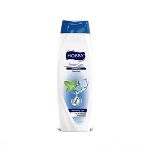 شامپو پروتئین هوبی با منتول و پروتئین گیاهی | طراوت‌بخش و خنک‌کننده | مناسب تمام انواع مو | ۶۰۰ میلی‌لیتر | ساخت ترکیه