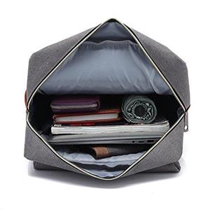 UGRACE Slim Business Laptop Backpack Casual Daypacks Outdoor Sports Rucksack School Shoulder Bag for Men Women Tear Resistant Unique Travelling Grey 