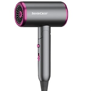سشوار حرفه ای سیلور کرست مدل SC-D004 با موتور AC، توان 1200 وات، باد سرد، تولید یون منفی، تنظیم دما و سرعت در 2 حالت و کابل 1.5 متری