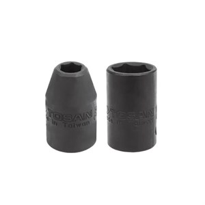 بکس کوتاه فشار قوی درایو 1 2 اینچ توسن سایز 22 ساخت تایوان کد TP1274S-22