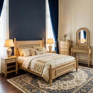 سرویس خواب دو نفره حصیری