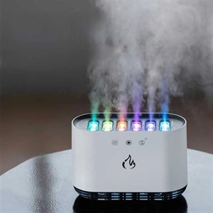 دستگاه بخور حساس به صدا 6 نازل مه پاش مدل 257 با نور RGB