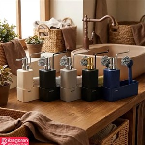 ست جامایع لیمون شیاردار مدل 2125 مشکی