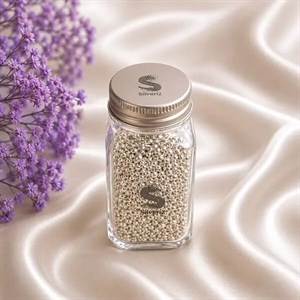 ساچمه نقره ۶۰۰ گرمی عیار ۹۹۵ 