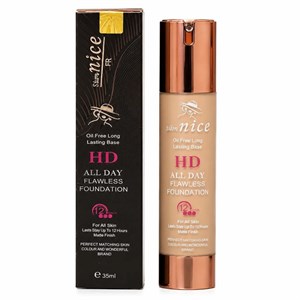 کرم پودر HD نایس ۳۶ میل، ساخت فرانسه با بافت ابریشمی و SPF15 کد 5343