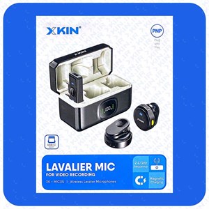 میکروفون یقهای حرفهای وایرلس ایکسکین مدل XK-MIC5