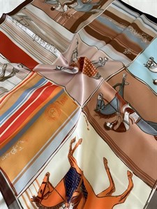 مینی اسکارف هرمس نارنجی