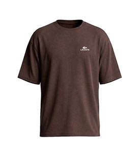 تیشرت یقه گرد مردانه باکسی طرح دار اسپان دورس شکلاتی Lacoste کد 50433 - XL (پرداخت درب منزل / ارسال رایگان یا تخفیف برای پرداخت کارت به کارت)