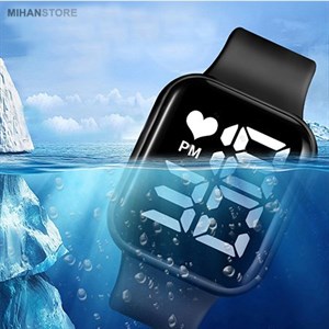 ساعت LED ضد آب طرح اپل واچ (سری 3) (پرداخت درب منزل / ارسال رایگان یا تخفیف برای پرداخت کارت به کارت)