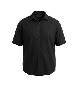 پیراهن آستین کوتاه مردانه نرمال ساده نخ پنبه مشکی Polo کد 50473 (پرداخت درب منزل / ارسال رایگان یا تخفیف برای پرداخت کارت به کارت)