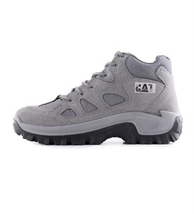 کفش ساقدار مردانه Cat طوسی بنددار ضد آب کد 48819 - 41 (پرداخت درب منزل / ارسال رایگان یا تخفیف برای پرداخت کارت به کارت)